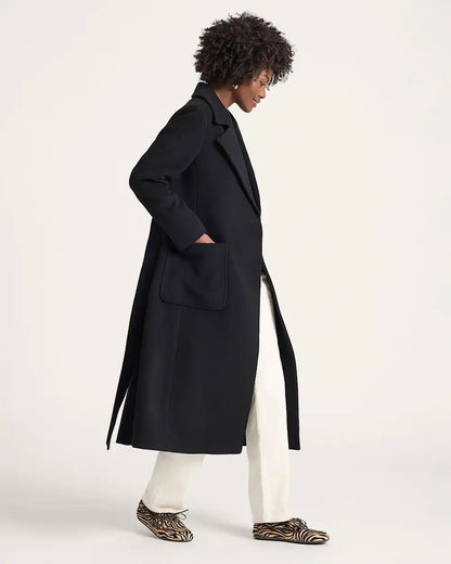 WOMEN'S NOB HILL WOOL WRAP COAT
