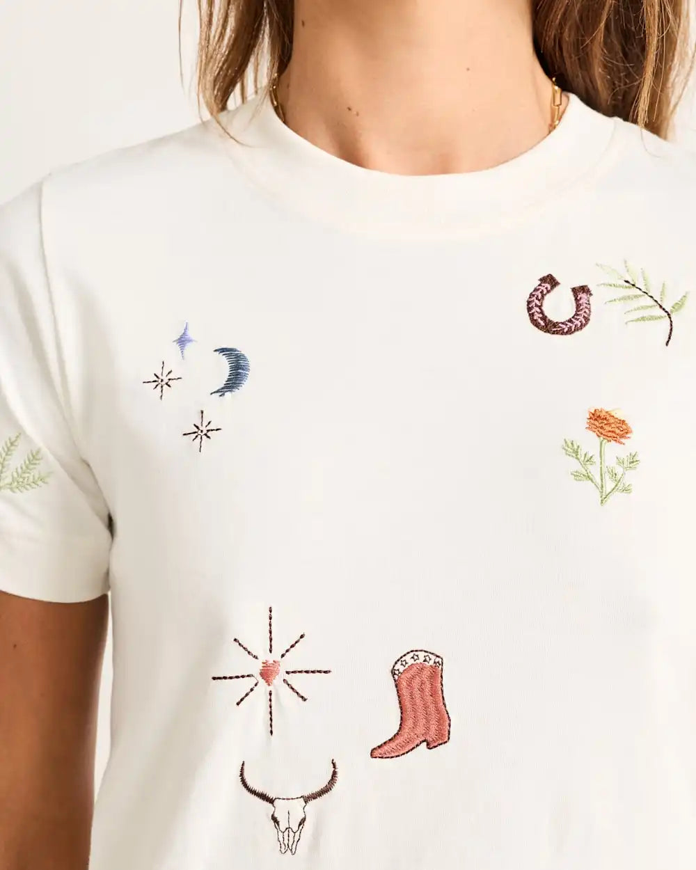 WOMEN'S SHORT-SLEEVE DESCHUTES CHARM TEE