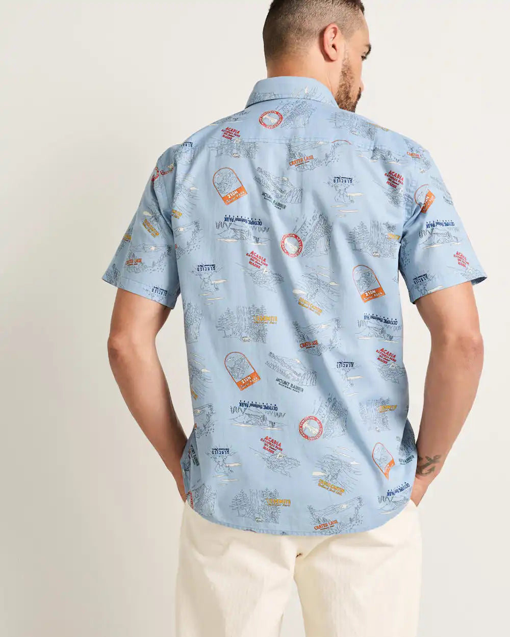 MEN'S SHORT-SLEEVE NATIONAL PARK SHORELINE SHIRT