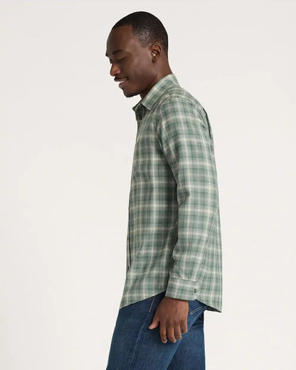 MEN'S MEN'S PLAID MERINO LODGE SHIRT
