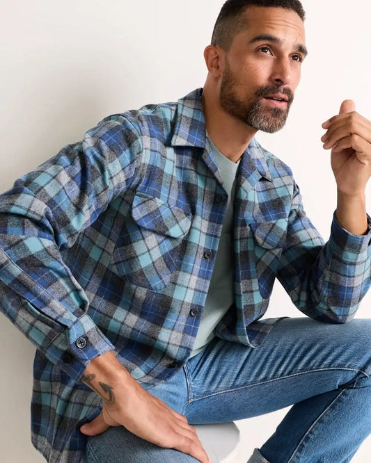 MEN'S PLAID BOARD SHIRT