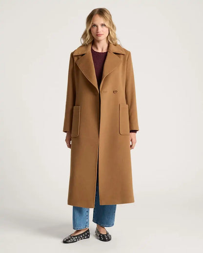 WOMEN'S NOB HILL WOOL WRAP COAT