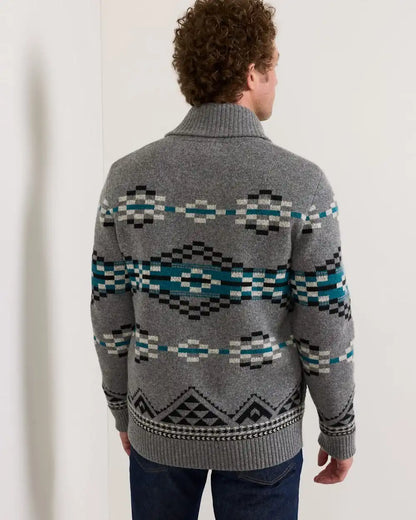 MEN'S LOST TRAIL LAMBSWOOL ZIP CARDIGAN