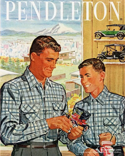 MEN'S PLAID BOARD SHIRT