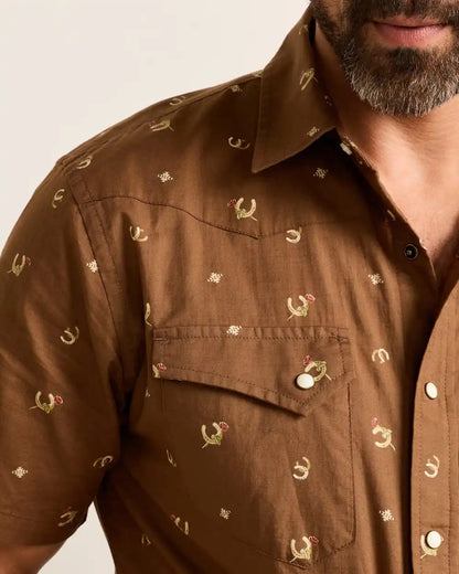 MEN'S SHORT-SLEEVE LARAMIE SNAP-FRONT SHIRT