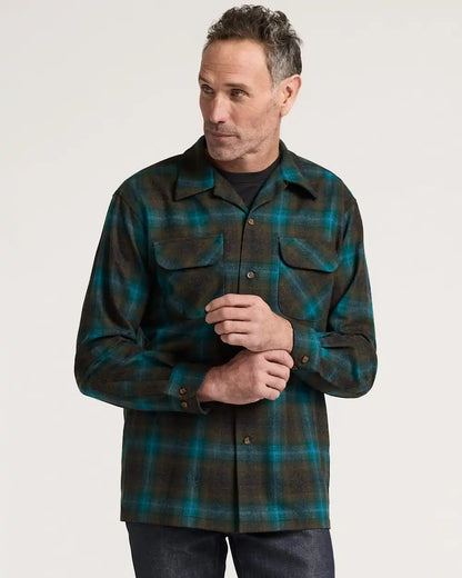 MEN'S PLAID BOARD SHIRT