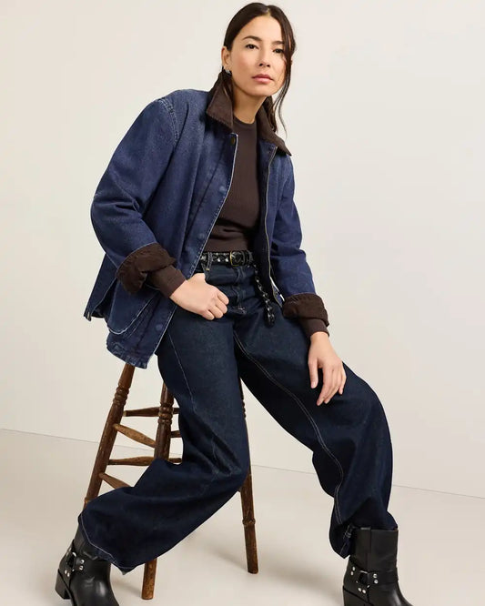WOMEN'S CASCADES DENIM BARN COAT