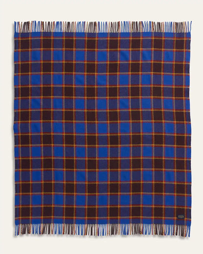 ECO-WISE WOOL FRINGED THROW
