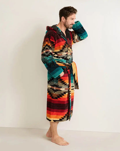 UNISEX COTTON TERRY VELOUR BATHROBE