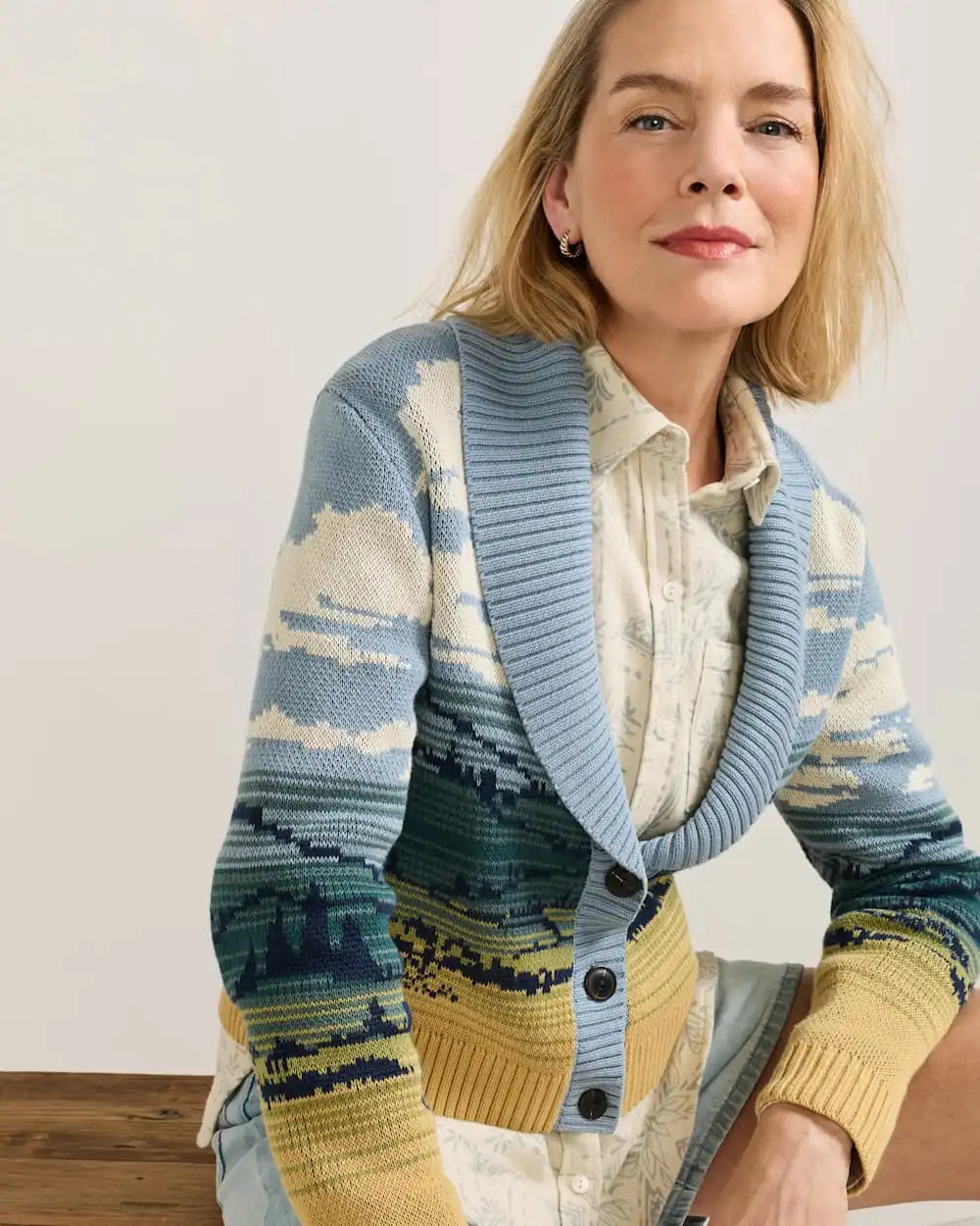 WOMEN'S BIG SKY COTTON CARDIGAN