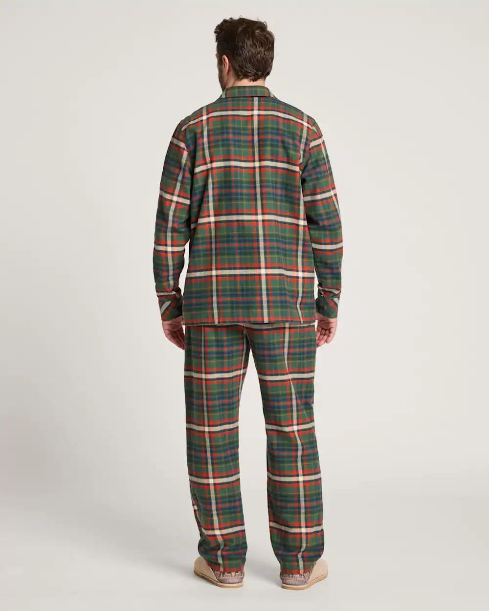 MEN'S PLAID FLANNEL PAJAMA SET