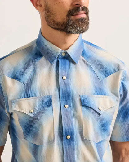 MEN'S SHORT-SLEEVE PLAID FRONTIER SHIRT