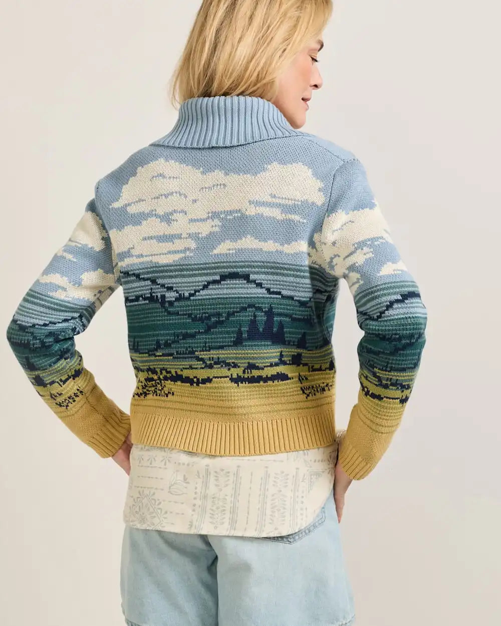 WOMEN'S BIG SKY COTTON CARDIGAN