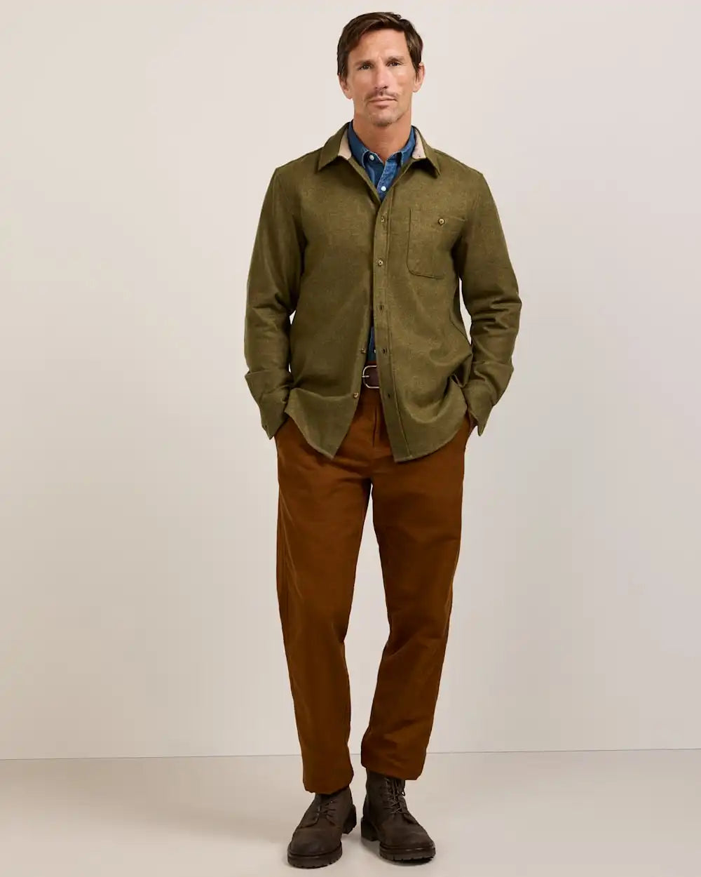 MEN'S ELBOW-PATCH TRAIL SHIRT