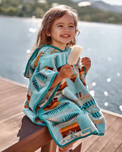 CHIEF JOSEPH HOODED KIDS' TOWEL