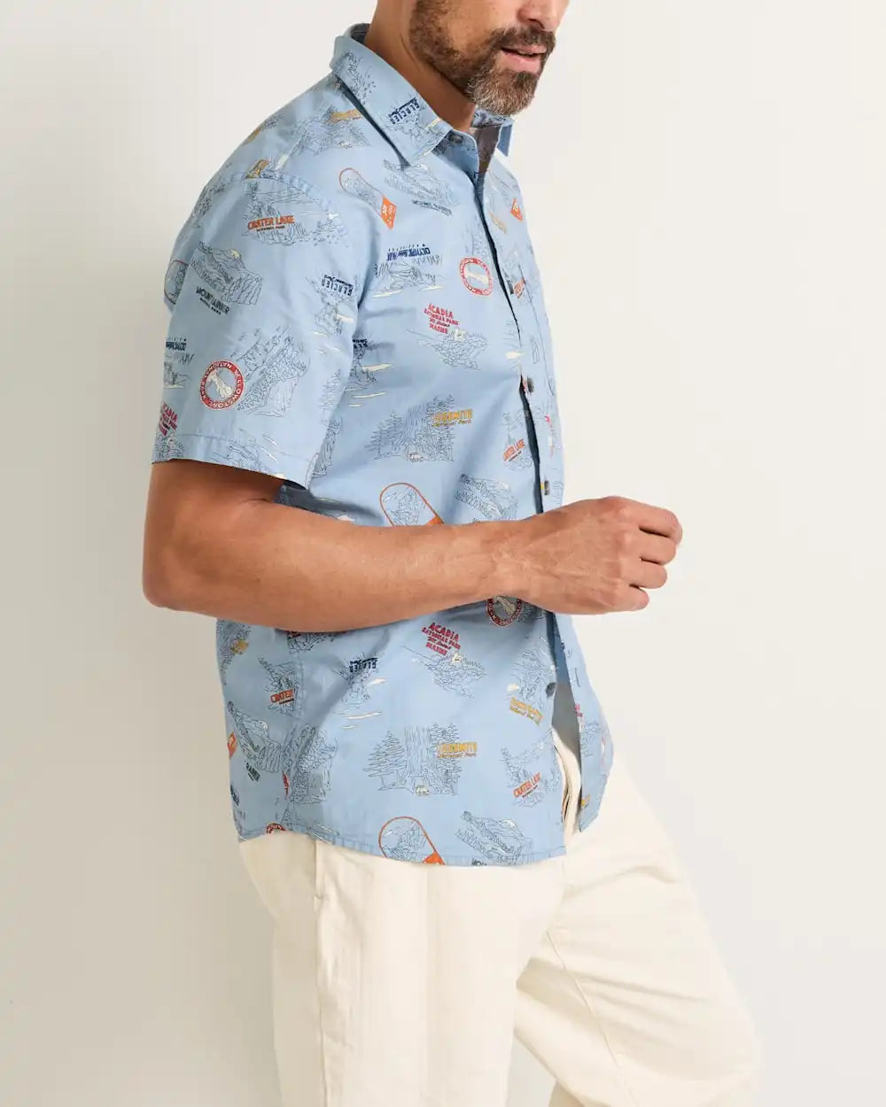 MEN'S SHORT-SLEEVE NATIONAL PARK SHORELINE SHIRT