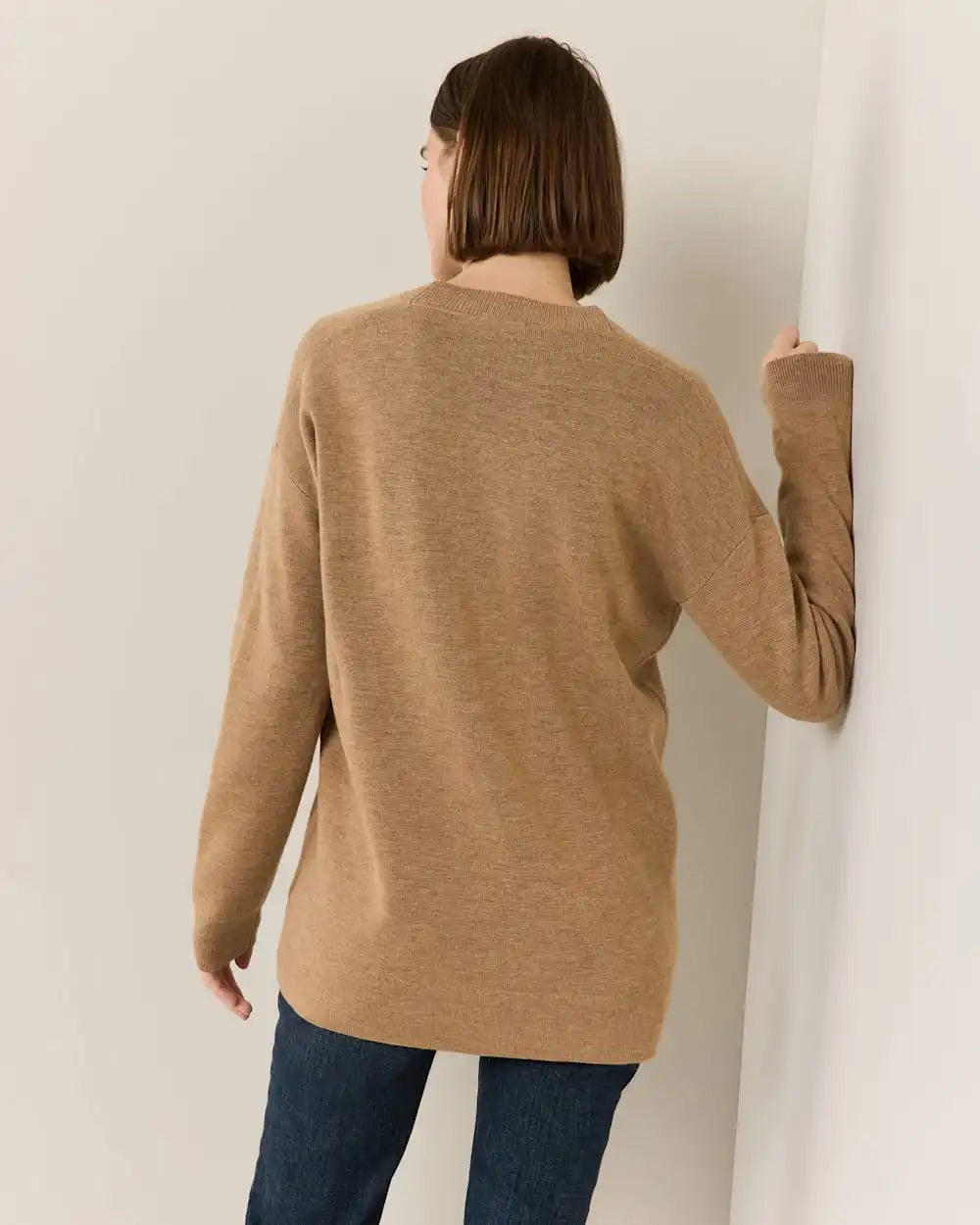 WOMEN'S RELAXED MERINO CARDIGAN