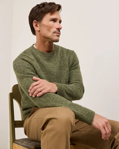 MEN'S SHETLAND COLLECTION SWEATER