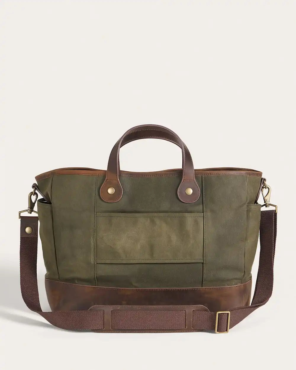 ODYSSEY WAXED CANVAS MESSENGER BAG