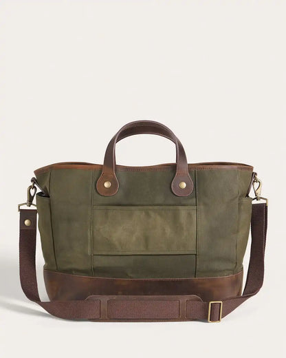 ODYSSEY WAXED CANVAS MESSENGER BAG