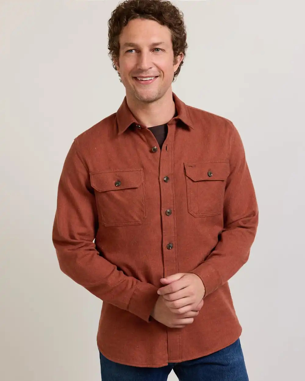 MEN'S BURNSIDE COTTON FLANNEL SHIRT