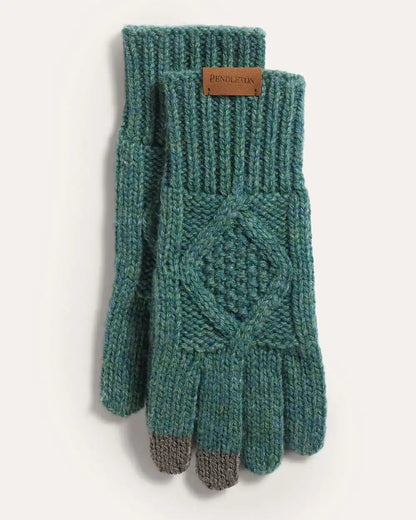 CABLE KNIT TEXTING GLOVES