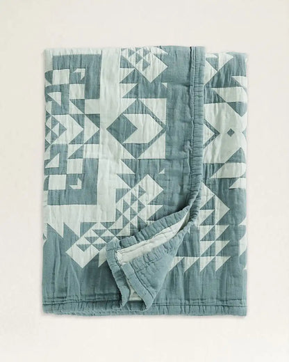 OPAL SPRINGS COTTON MATELASSE COVERLET