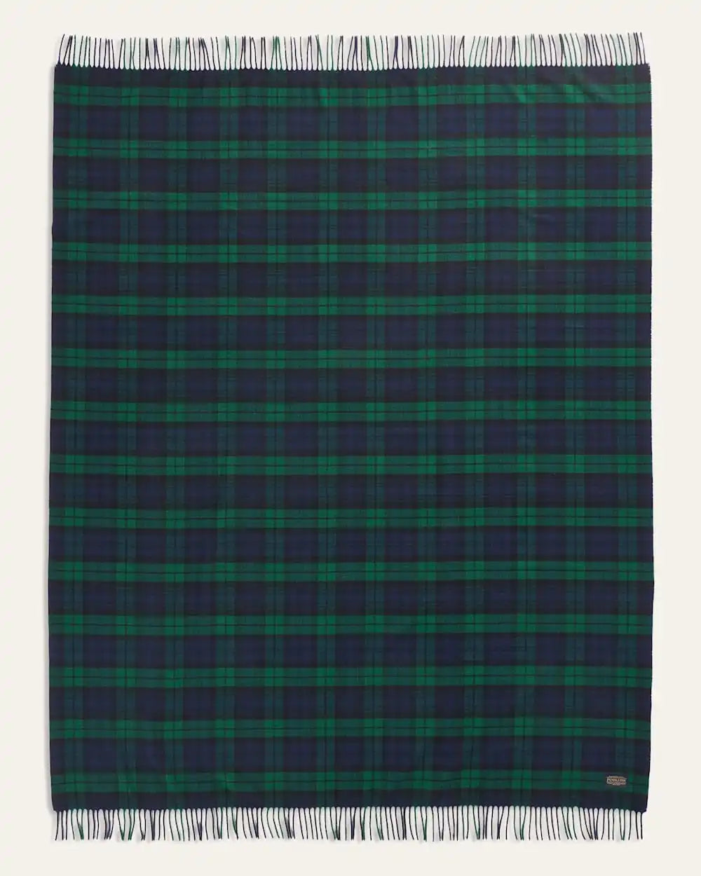 PLAID 5TH AVENUE MERINO THROW