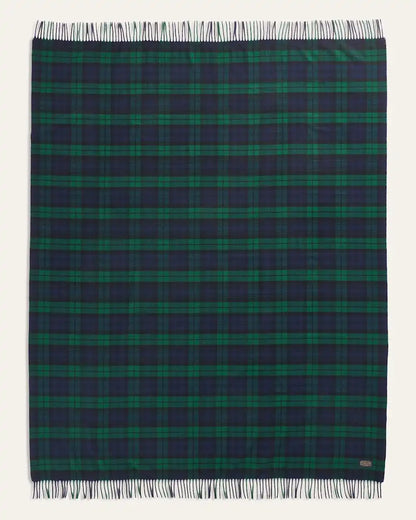 PLAID 5TH AVENUE MERINO THROW