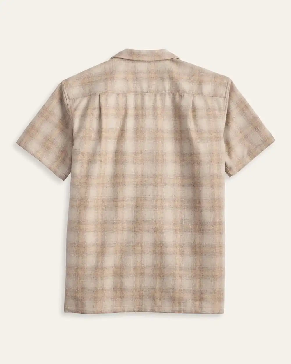 MEN'S SHORT-SLEEVE PLAID BOARD SHIRT