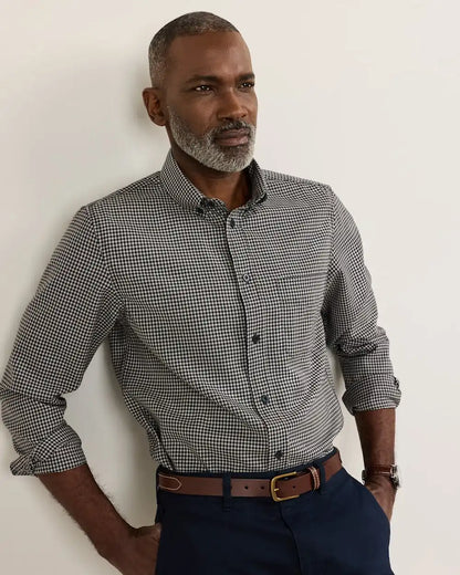MEN'S PLAID MILL MERINO SHIRT