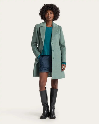 WOMEN'S LOMBARD WALKER WOOL COAT