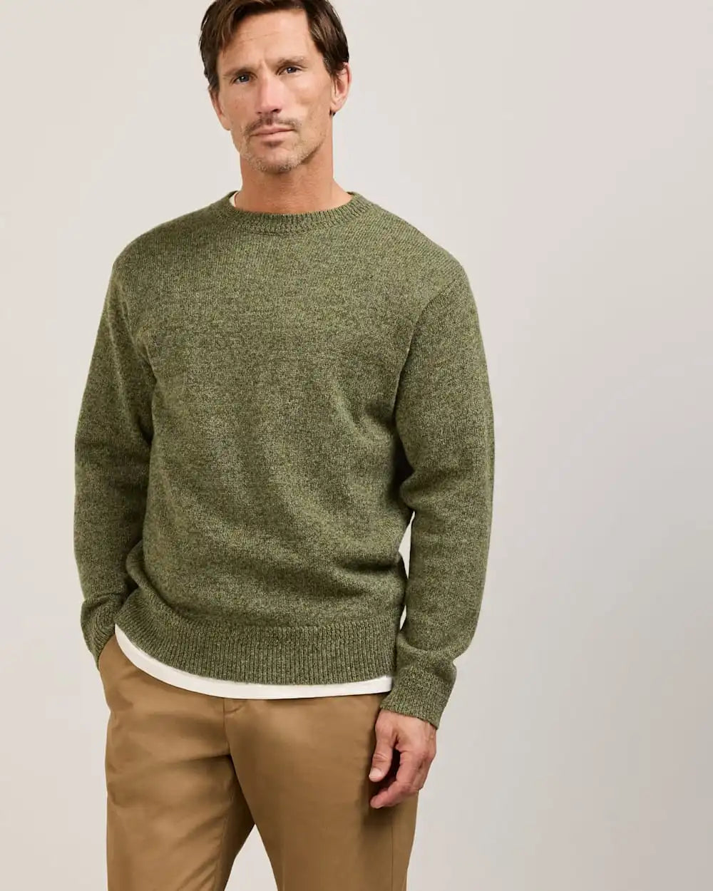MEN'S SHETLAND COLLECTION SWEATER