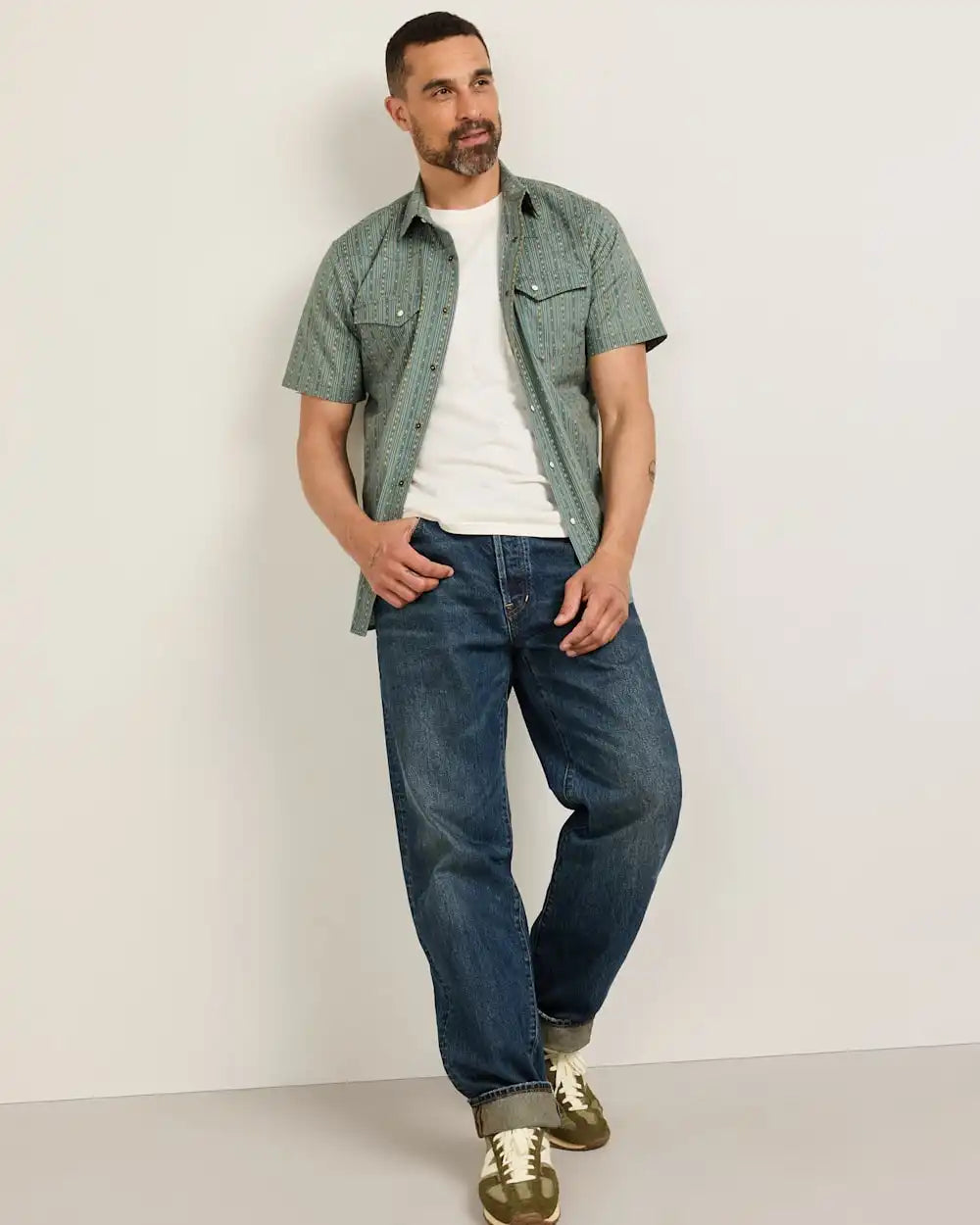 MEN'S SHORT-SLEEVE LARAMIE SNAP-FRONT SHIRT