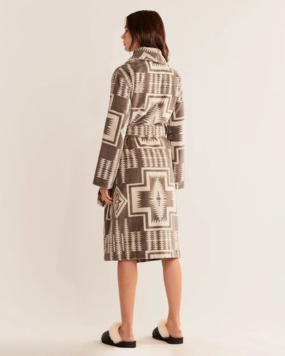 WOMEN'S COTTON TERRY VELOUR BATHROBE