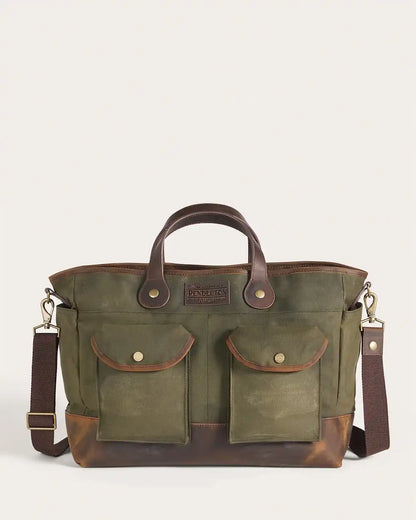 ODYSSEY WAXED CANVAS MESSENGER BAG