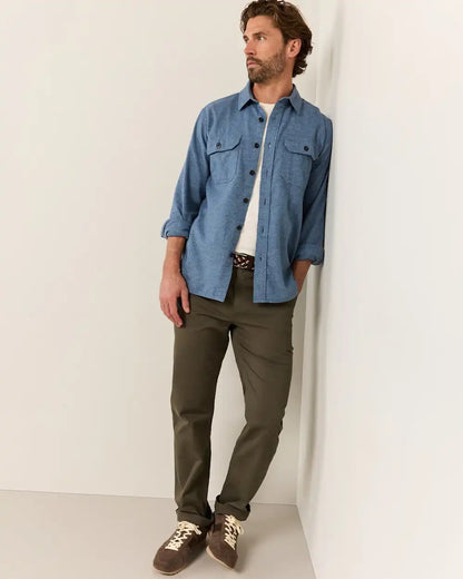MEN'S BURNSIDE DOUBLEBRUSHED FLANNEL SHIRT