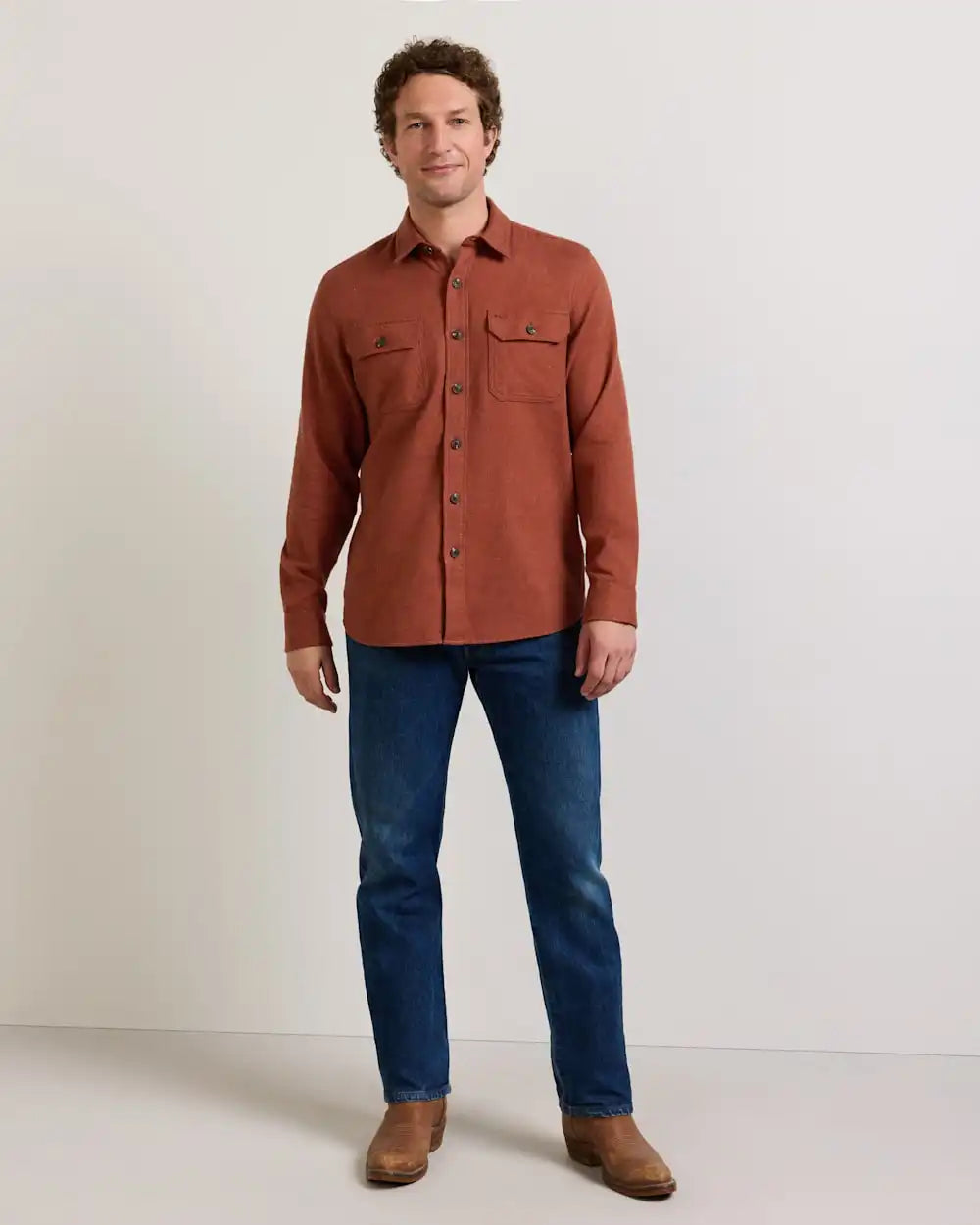 MEN'S BURNSIDE COTTON FLANNEL SHIRT