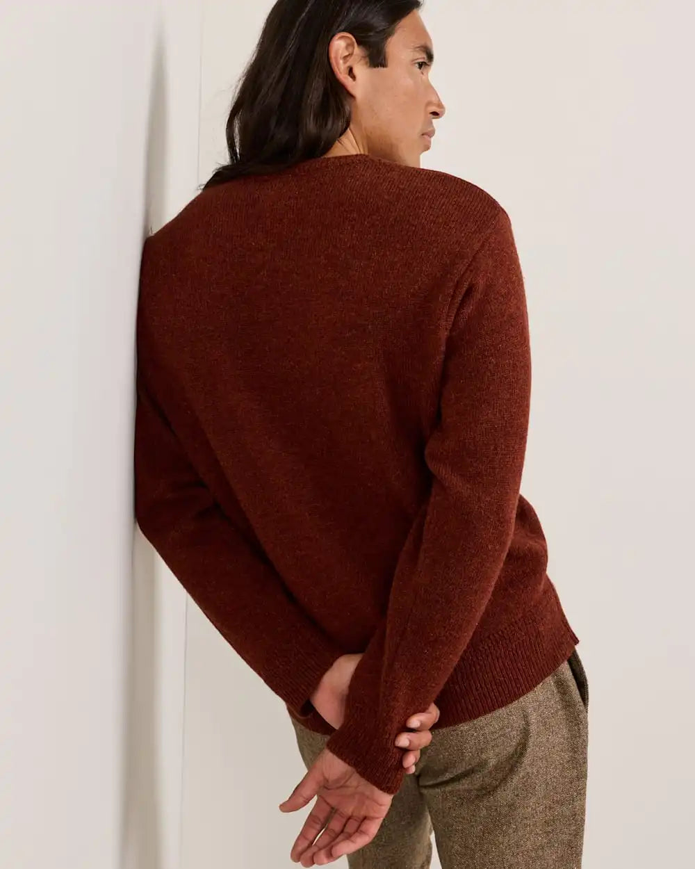 MEN'S SHETLAND COLLECTION SWEATER