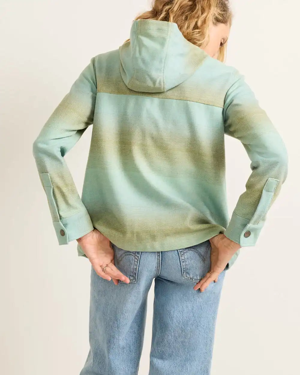 WOMEN'S OMBRE TRAILSIDE WOOL HOODIE
