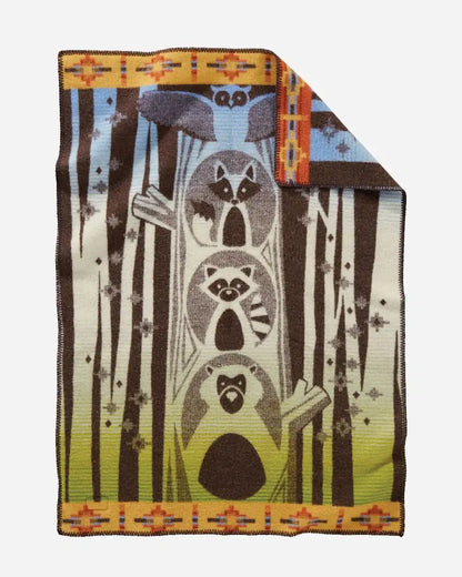 WOODLAND NEIGHBORS CRIB BLANKET