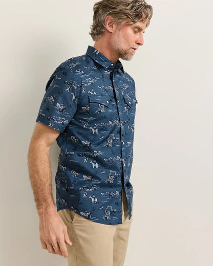 MEN'S SHORT-SLEEVE LARAMIE SNAP-FRONT SHIRT