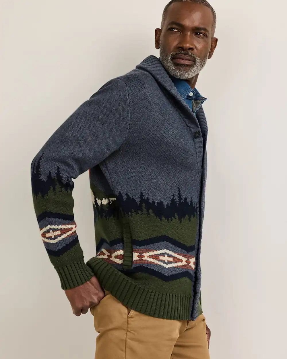 MEN'S MOUNTAIN COTTON CARDIGAN