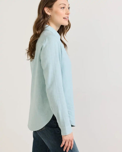 WOMEN'S COTTON FLANNEL RELAXED SHIRT