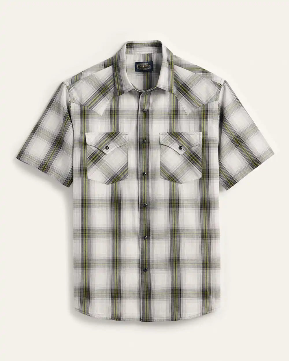 MEN'S SHORT-SLEEVE PLAID FRONTIER SHIRT