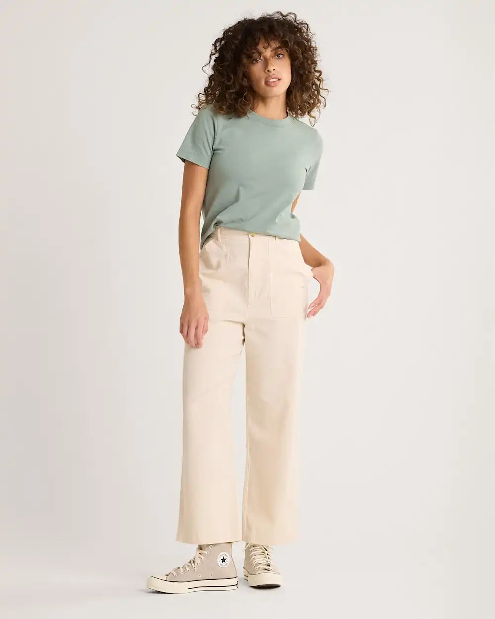 WOMEN'S UTILITY COTTON/LINEN PANTS