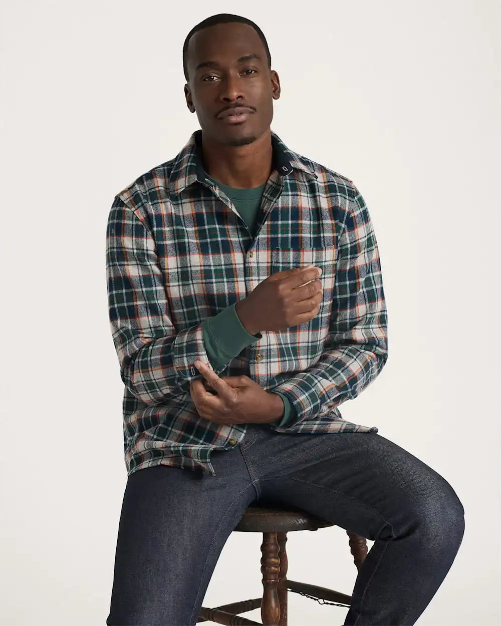 MEN'S PLAID LODGE SHIRT