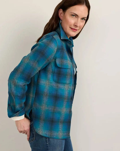 WOMEN'S PLAID BOARD SHIRT