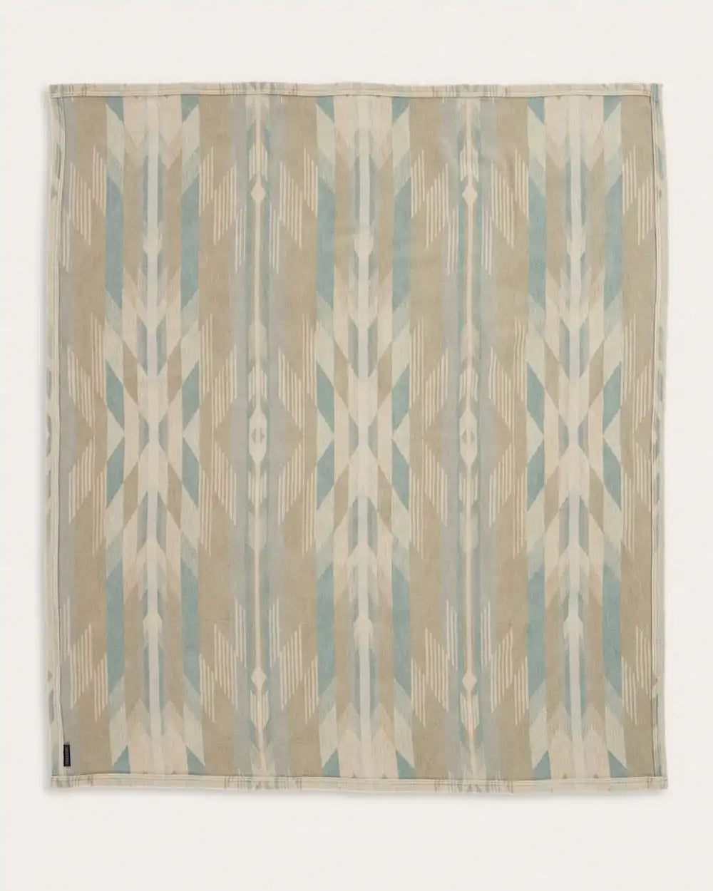 WYETH FALLS/STRIPE ORGANIC COTTON THROW GIFT PACK