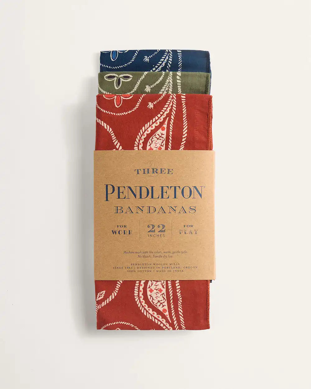 WESTERN 3-PACK BANDANA